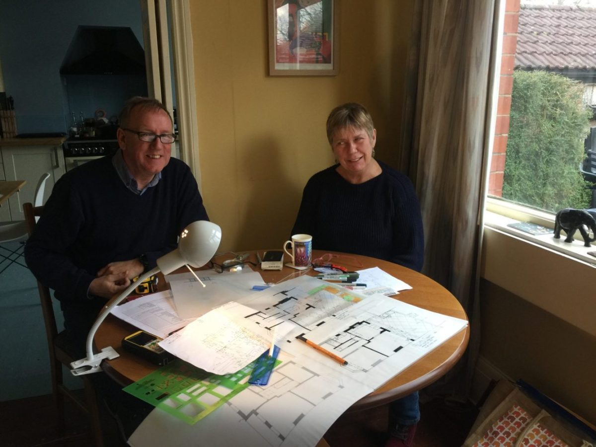 extension planning from the comfort of a kitchen table